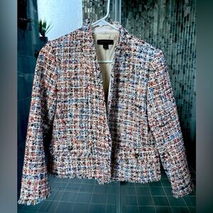 Ann Taylor tweed blazer